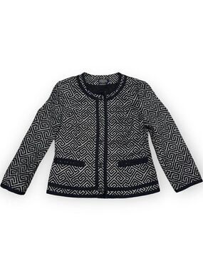 Pendleton Retro Y2K Aztec Luxury Designer Light Blazer Jacket - Womens 8